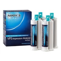 VPS Impression Material Medium Fast Set 50ml. Cartridges 4/bx. - MARK3