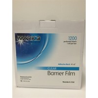Barrier Film Clear 4" x 6" Roll of 1,200 Sheets Per Box - MARK3