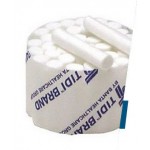 TIDI Dental Roll White Cotton .31in x 1.5in 50ea x 40bnd 2,000 per Box