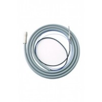 Fiber Optic Tubing w/ Ground Wire, 7' Tubing, 10' Bundle, Gray