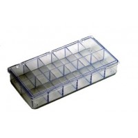 Storage Box, Plastic, 12 Compartment
