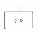 Accutron Recessed Q/C Dual Outlet (N2O-O2)