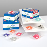 ClearView Single-Use Nasal Hoods - 12 Pack
