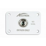 Accutron Oxygen Outlet - DISS with Female Q/C (for use with Digital Ultra Flushmount, RFS-A & RFS Chairmount Kits)