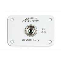 Accutron Oxygen Outlet - DISS with Female Q/C (for use with Digital Ultra Flushmount, RFS-A & RFS Chairmount Kits)