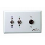 Accutron Recessed Q/C Triple Outlet (N2O-O2-Vac) (requires use of Vacuum Male Connector 33972)