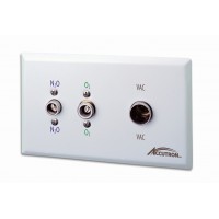 Accutron Surface Q/C Triple Outlet (N2O-O2-Vac) (requires use of Vacuum Male Connector 33972)