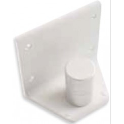 Post Wall Mount for 8733 & 8734, White