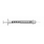 Insulin Safety Syringes 1CC, 29GX½" - 500/CS