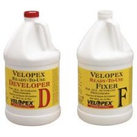 Velopex 3 half Gallons of Fixer and Developer